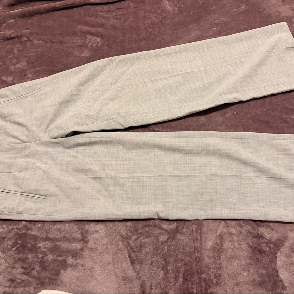 Victoria's Secret Light Gray Straight Leg Trousers